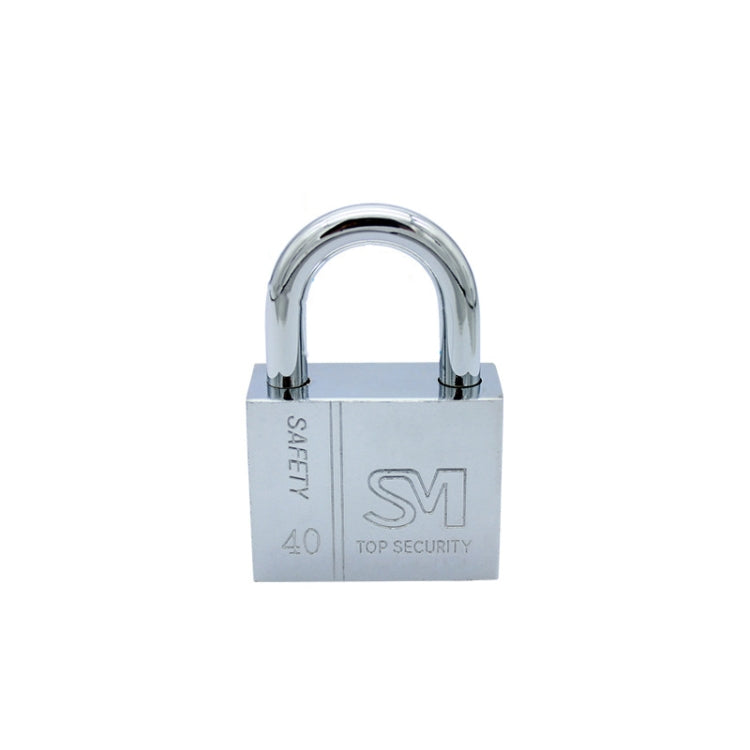 Square Blade Imitation Stainless Steel Padlock My Store