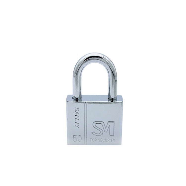 Square Blade Imitation Stainless Steel Padlock My Store