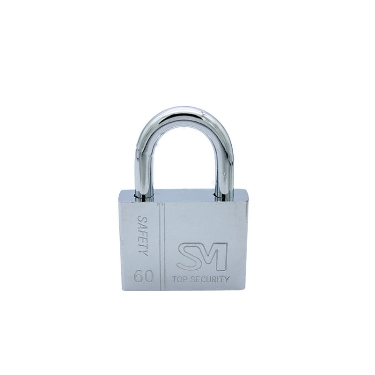 Square Blade Imitation Stainless Steel Padlock My Store