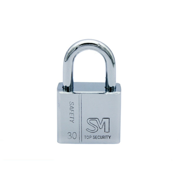 Square Blade Imitation Stainless Steel Padlock My Store