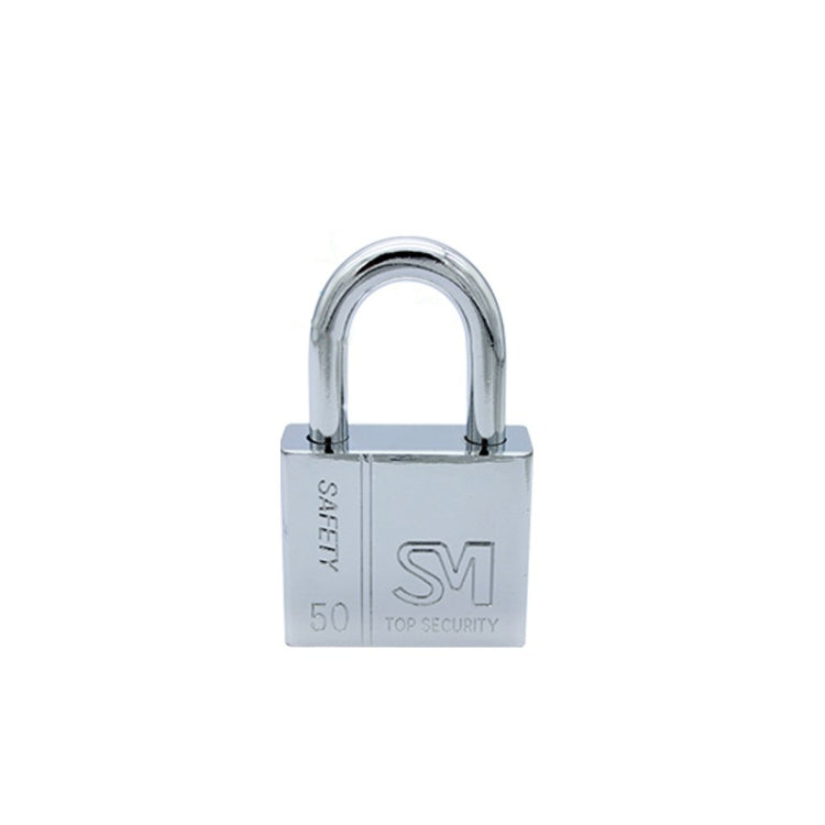 Square Blade Imitation Stainless Steel Padlock My Store