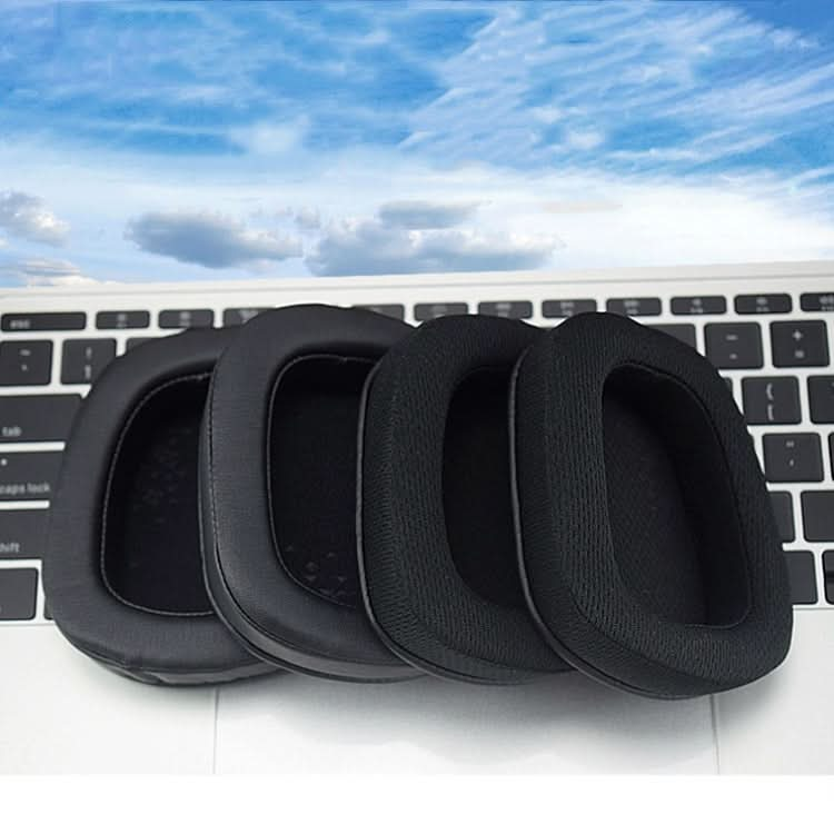 2 PCS D0005 Headphone Sponge Cover Headphone Earmuffs Head For Logitech G633 / G933 / G933S, Colour: Net Cloth