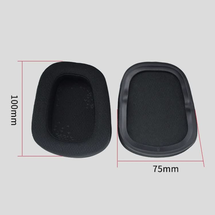 2 PCS D0005 Headphone Sponge Cover Headphone Earmuffs Head For Logitech G633 / G933 / G933S, Colour: Net Cloth