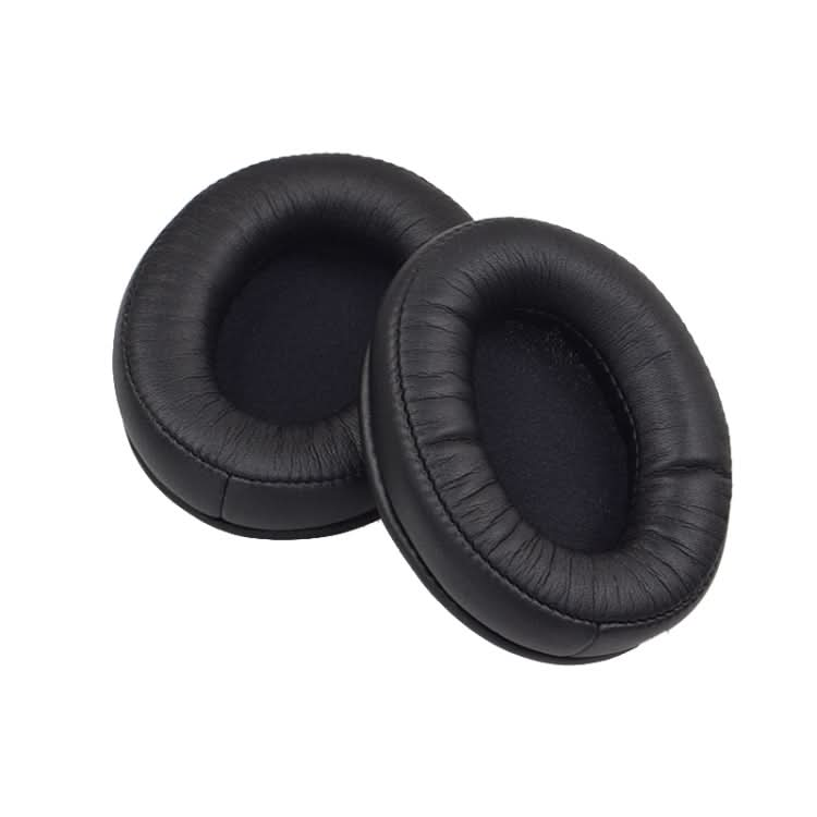 2 PCS Headset Sponge Cover Ear Pad Leather Case For Kingston Cloud Silver II, Colour: Black