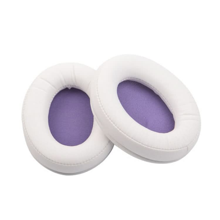 2 PCS Headset Sponge Cover Ear Pad Leather Case For Kingston Cloud Silver II, Colour: Black