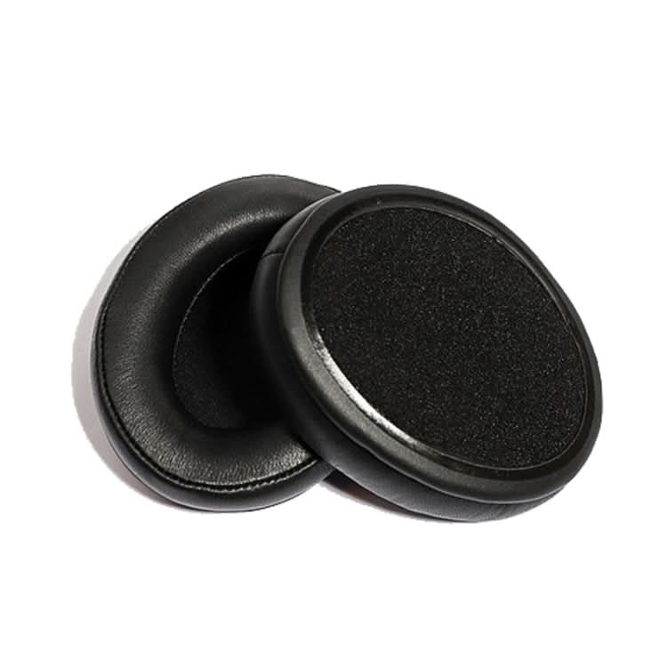 2 PCS Headset Sponge Cover Ear Pad Leather Case For Kingston Cloud Silver II, Colour: Black