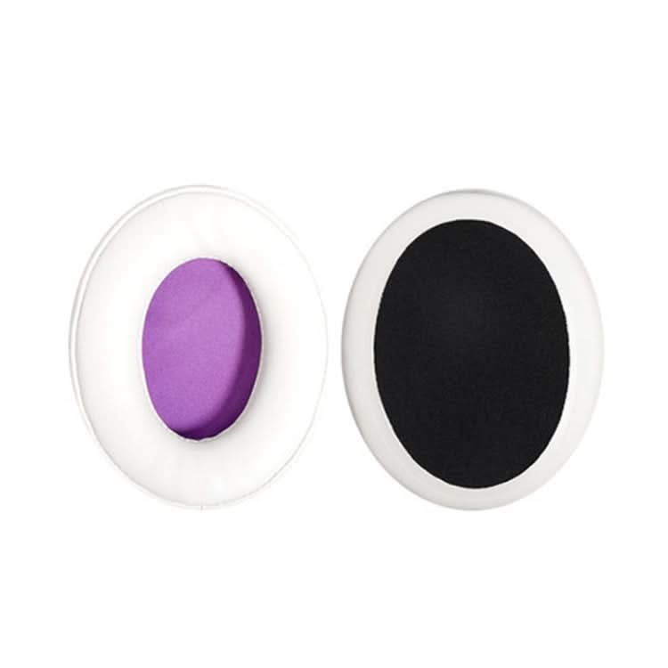 2 PCS Headset Sponge Cover Ear Pad Leather Case For Kingston Cloud Silver II, Colour: Black