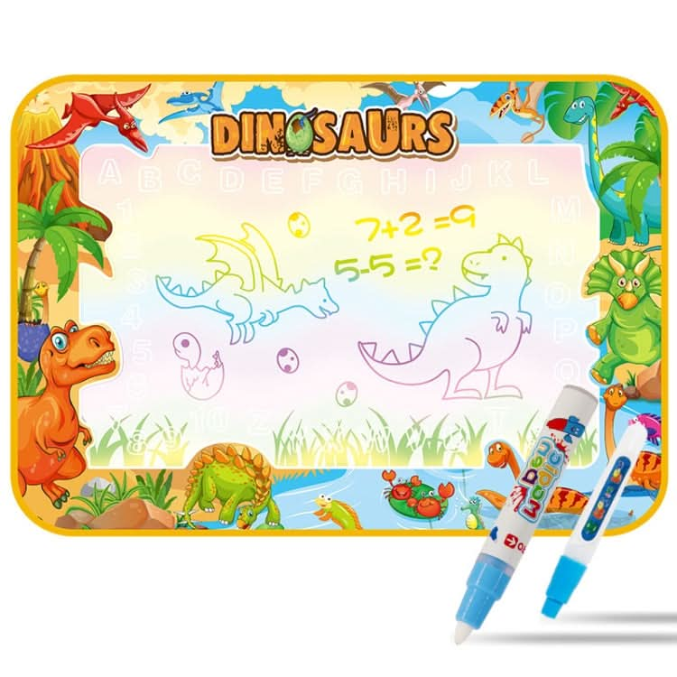 Children Luminous Magic Graffiti Water Drawing Mat, Size: 100 x 70cm, Style: Reluova