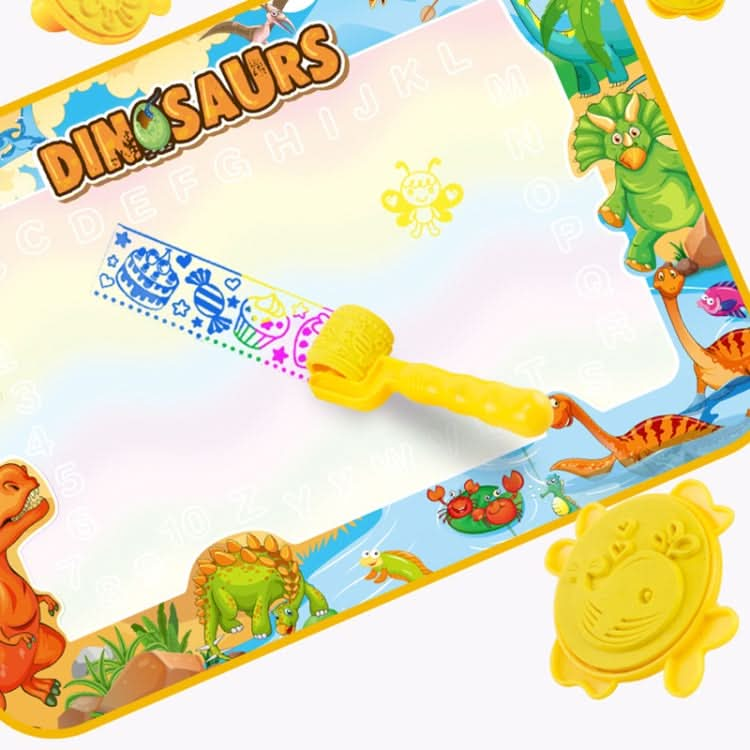 Children Luminous Magic Graffiti Water Drawing Mat, Size: 100 x 70cm, Style: Reluova