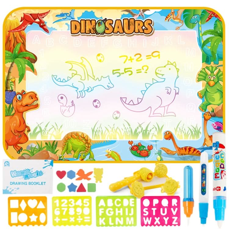 Children Luminous Magic Graffiti Water Drawing Mat, Size: 100 x 70cm, Style: Reluova