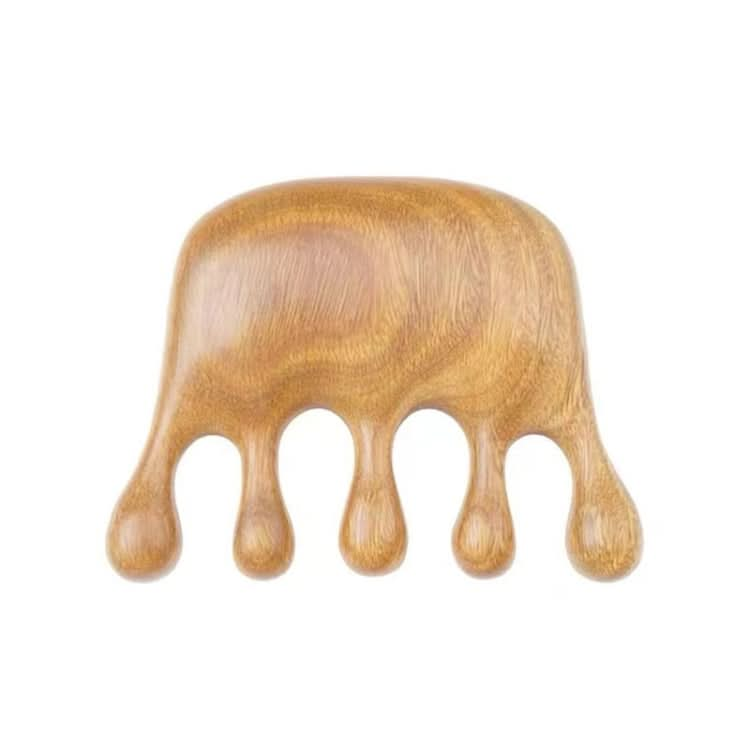 Green Sandalwood Massage Comb Reluova