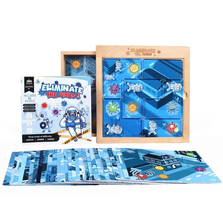 Children Puzzle Eliminate Virus Jigsaw Toy Reluova