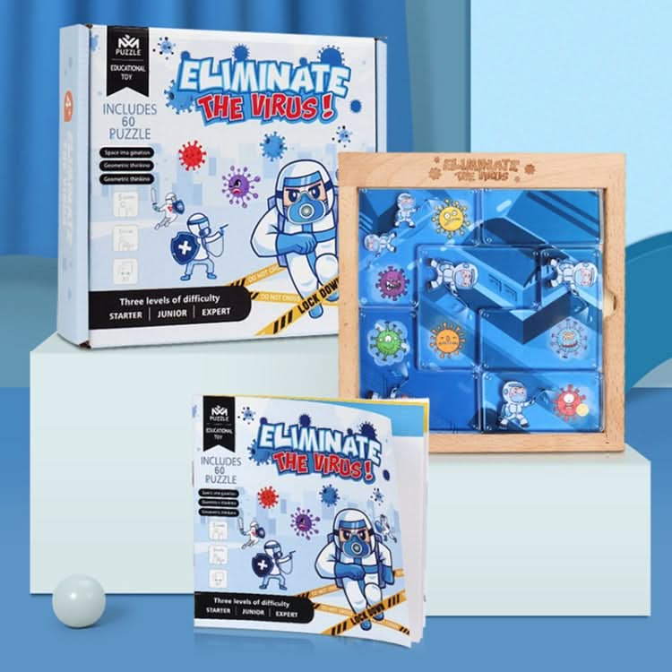 Children Puzzle Eliminate Virus Jigsaw Toy Reluova