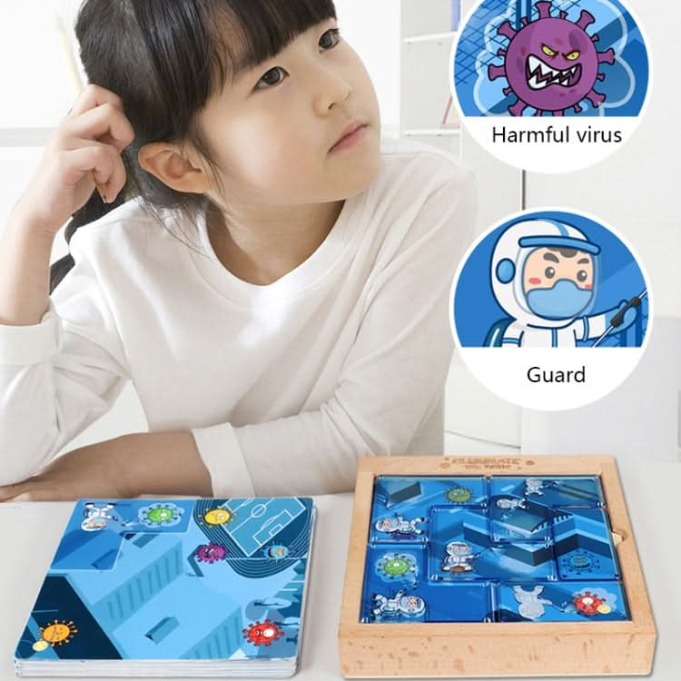 Children Puzzle Eliminate Virus Jigsaw Toy Reluova