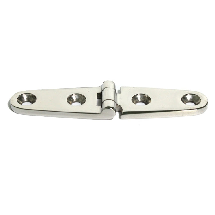 Four-Hole Stainless Steel Hinge 316 Flat Open Bearing Hinge