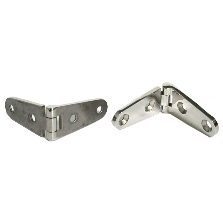 Four-Hole Stainless Steel Hinge 316 Flat Open Bearing Hinge