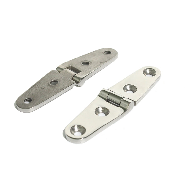 Four-Hole Stainless Steel Hinge 316 Flat Open Bearing Hinge