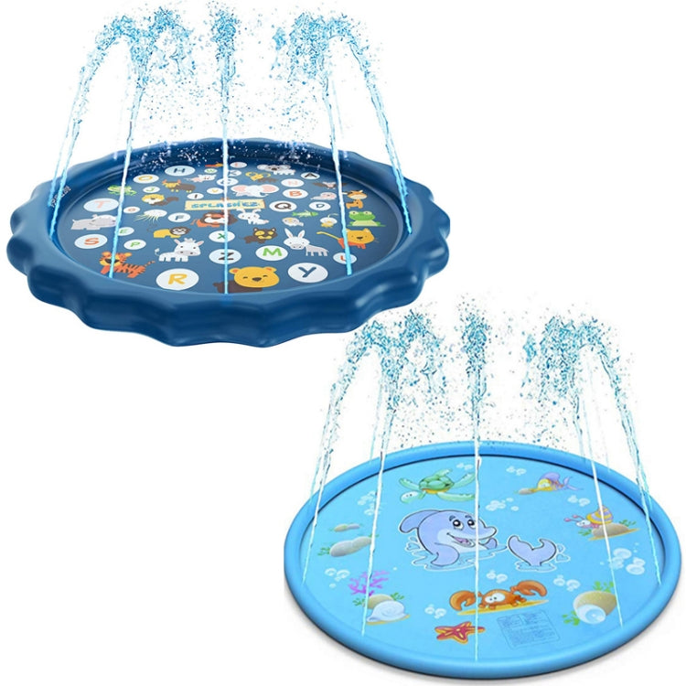 Round Water Pad Children Water Fun Toy Outdoor Lawn Mat, Diameter: 170cm Reluova