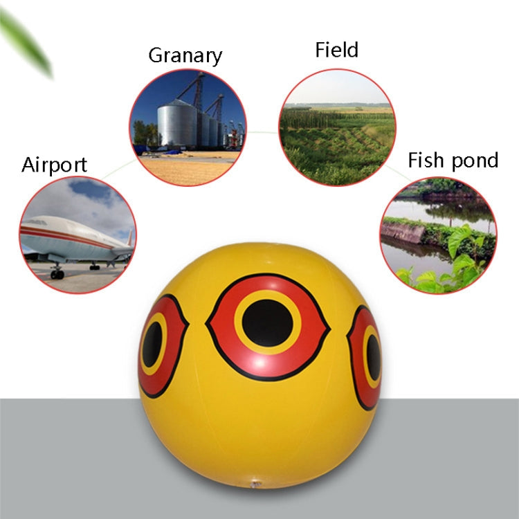 60cm PVC Inflatable Beach Ball Orchard Bird Ball Anti-Bird Farm Balloons My Store