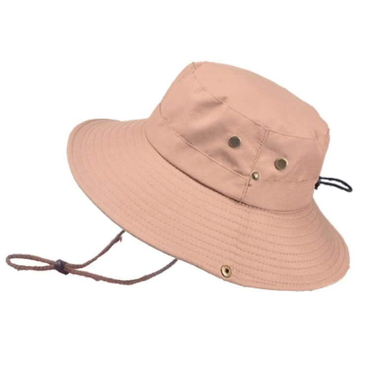 Outdoor Sun Hat Hiking Big Brim Breathable Sunscreen Fisherman Hat Reluova