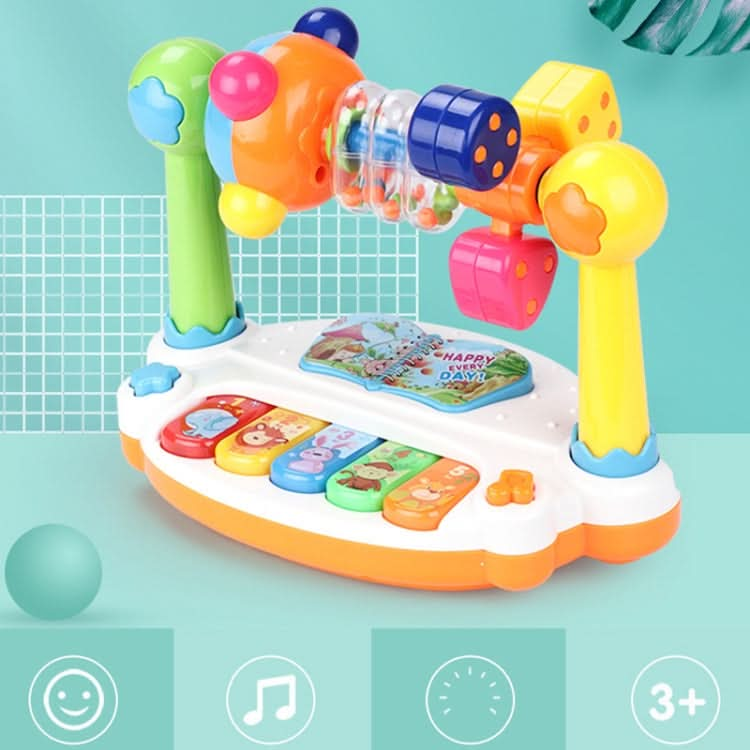 Early Childhood Education Learning Piano Enlightenment Light and Music Machine Reluova