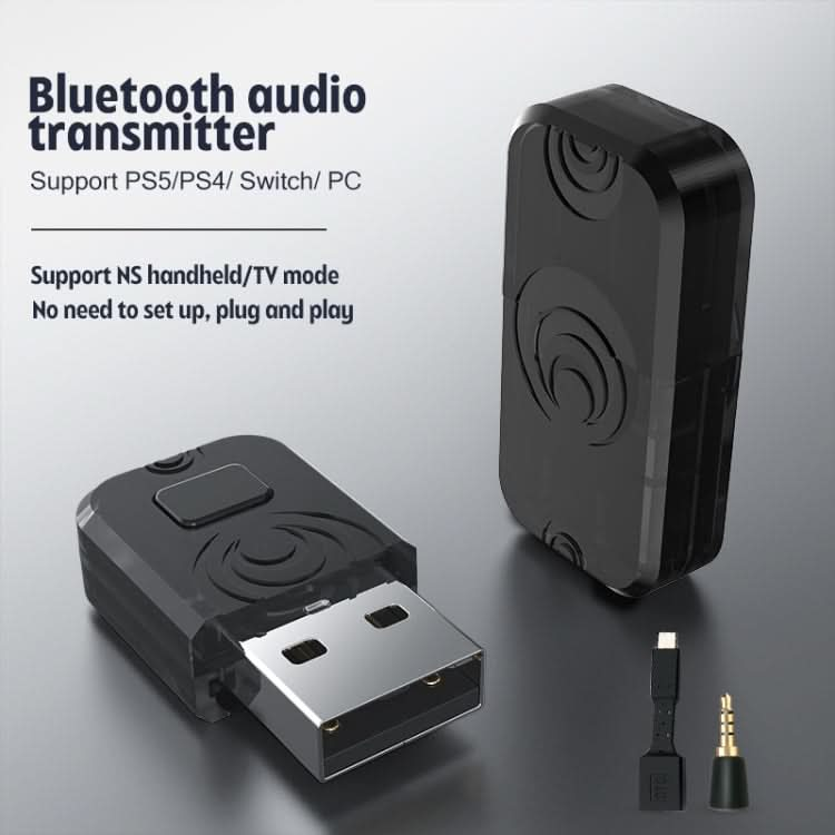 Bluetooth Audio Transmitter Adapter Receiver For PS5 / PS4 / Switch Reluova