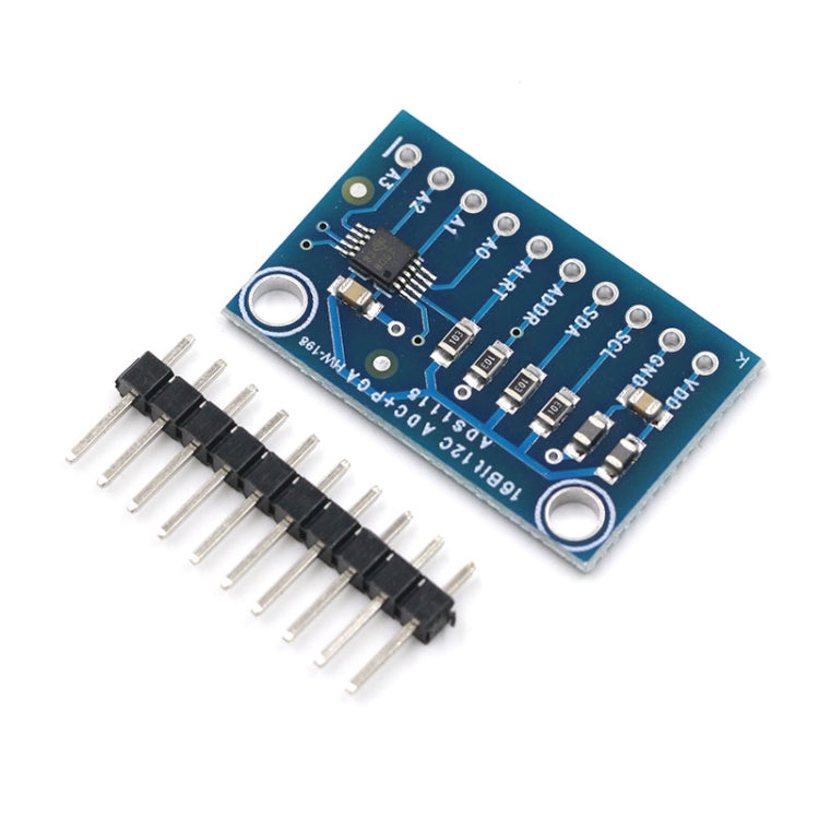 16-Bit Precision Analog-To-Digital Converter AdC 4-Channel Development Board Module