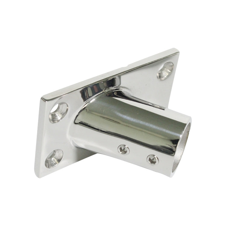 Thicken 316 Stainless Steel 60-Degree Square Tube Base Marine Boat Hardwares, Specifications: