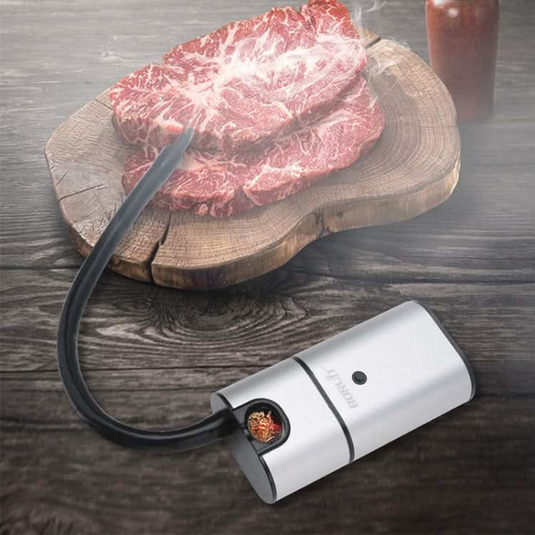 Boruit SK302 Molecular Cuisine Cocktail Steak Hand-Held Smoking Tool Smoked Machine Reluova