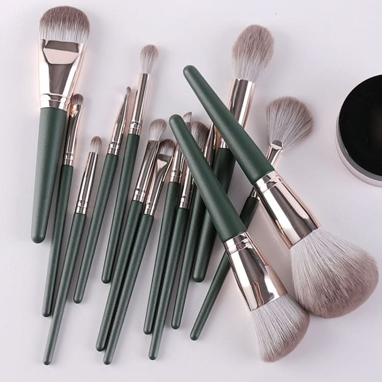 Soft Wooden Handle Makeup Brush Beauty Tools Reluova