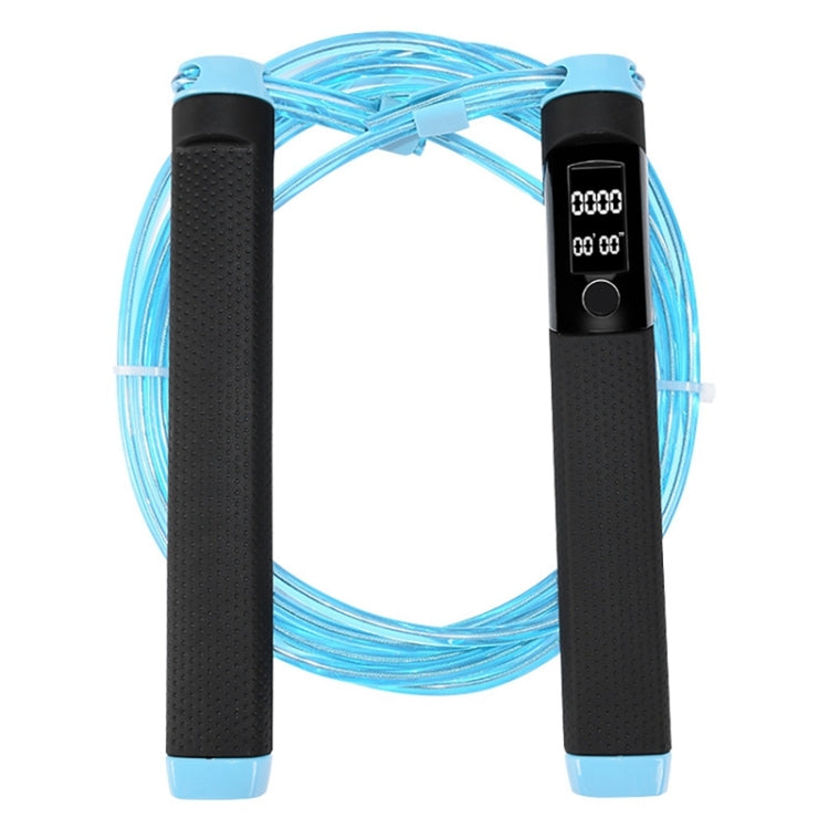 KYTO 2200 Calorie Counting Electronic Double Color Skipping Rope For Test, Rope Length:3m Reluova