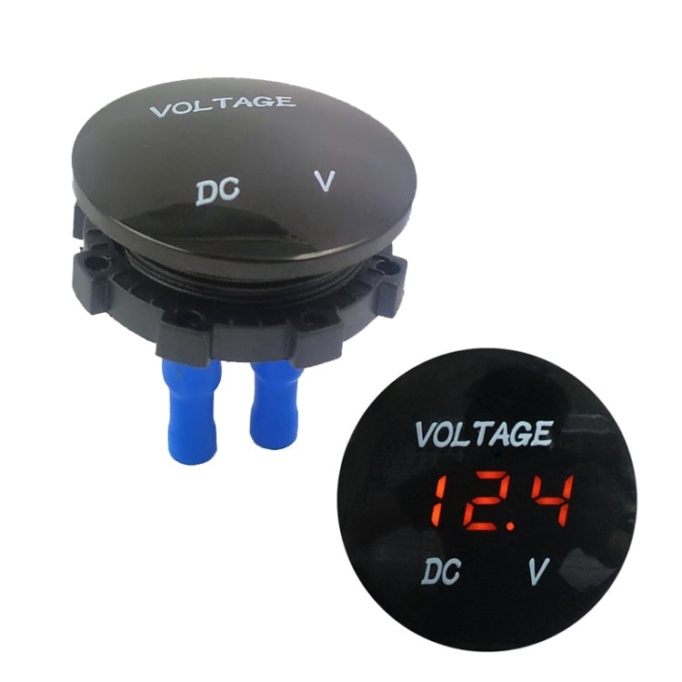 DC12-24V Automotive Battery DC Digital Display Voltage Meter Modified Measuring Instrument