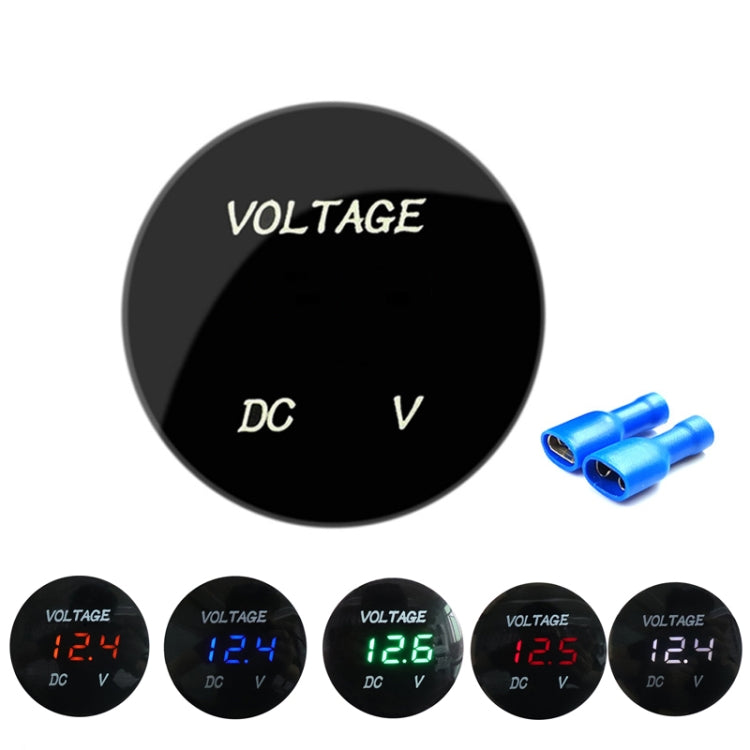 DC12-24V Automotive Battery DC Digital Display Voltage Meter Modified Measuring Instrument