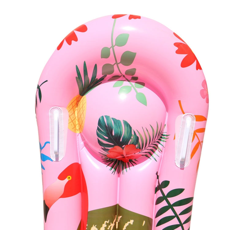 Cartoon Animal Pattern PVC Buoyancy Board Water Inflatable Children Surfboard