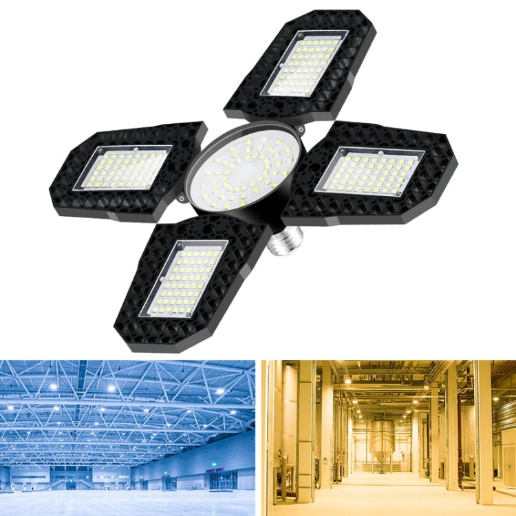 LED Garage Light Factory Warehouse Folding Four-Leaf Lamp My Store