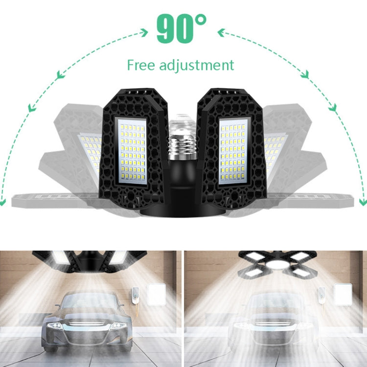 LED Garage Light Factory Warehouse Folding Four-Leaf Lamp My Store