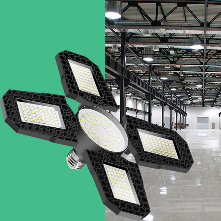 LED Garage Light Factory Warehouse Folding Four-Leaf Lamp My Store