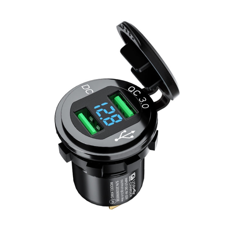 Car Motorcycle Modified USB Charger QC3.0 Metal Waterproof Fast Charge ÎҵÄÉ̵ê