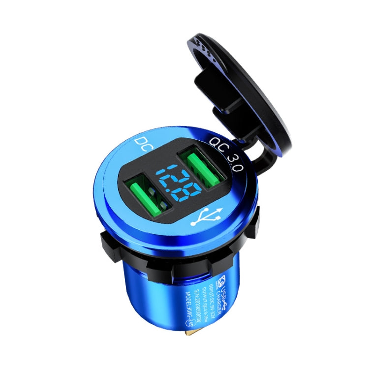 Car Motorcycle Modified USB Charger QC3.0 Metal Waterproof Fast Charge ÎҵÄÉ̵ê