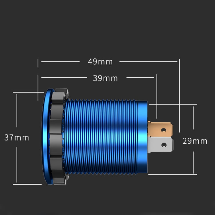 Car Motorcycle Modified USB Charger QC3.0 Metal Waterproof Fast Charge ÎҵÄÉ̵ê