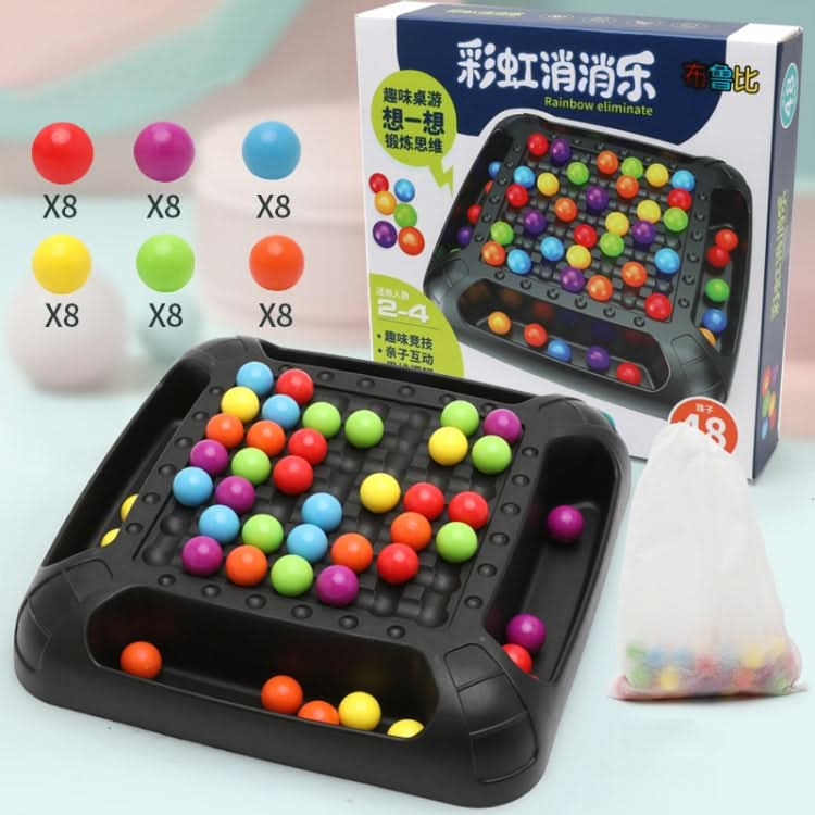 2 PCS Rainbow Eliminating Music Puzzle Toys Children Fun Chess Early Education Parent-Child Board Game-Reluova