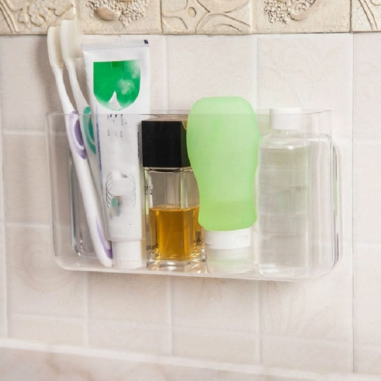 Wall-mounted Bathroom Cosmetic Storage Rack Remote Control Storage Box Reluova