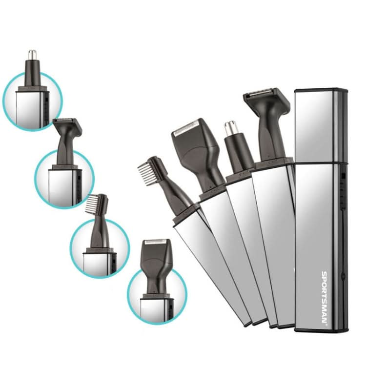 Sportsman SM-416 Electric Mini Shaving Knife Eyebrow Trimming Knife Charging USB Nose Hair Trimmer, Specification: Reluova