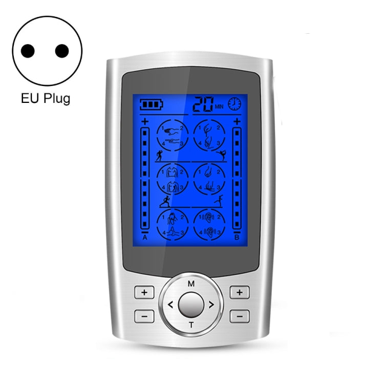 24-Mode Digital Electronic Pulse Massager Intelligent Whole Body Physical Therapy Meridian Massager