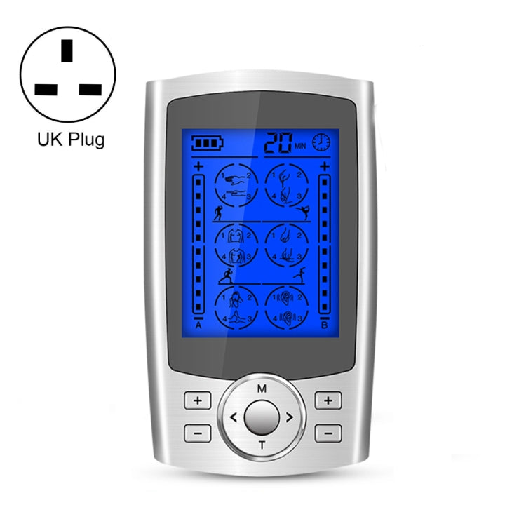 24-Mode Digital Electronic Pulse Massager Intelligent Whole Body Physical Therapy Meridian Massager