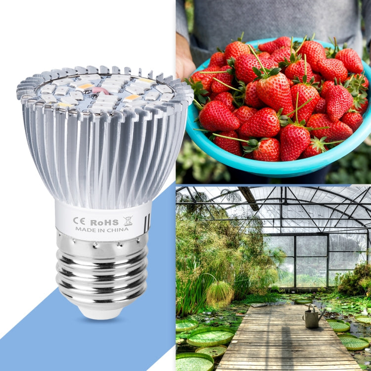 2 PCS LED Plant Growth Lamp Full Spectrum Plant Fill Light Cup-Reluova