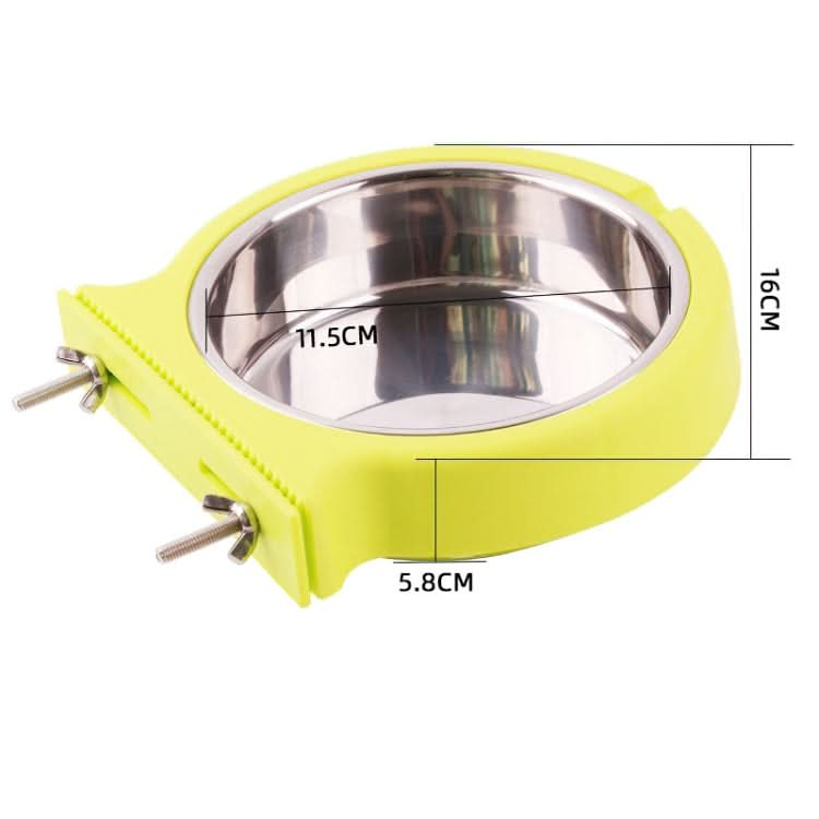 Stainless Steel Pet Bowl Hanging Bowl Anti-Overturning Dog Cat Bowl Feeder - Reluova