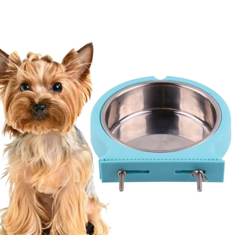 Stainless Steel Pet Bowl Hanging Bowl Anti-Overturning Dog Cat Bowl Feeder - Reluova