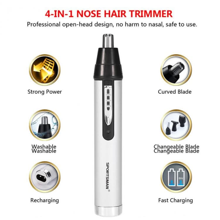 SPORTSMAN SM-418 Electric Mini Shaving Eyebrows Hair Nose Hair Trimmer Reluova