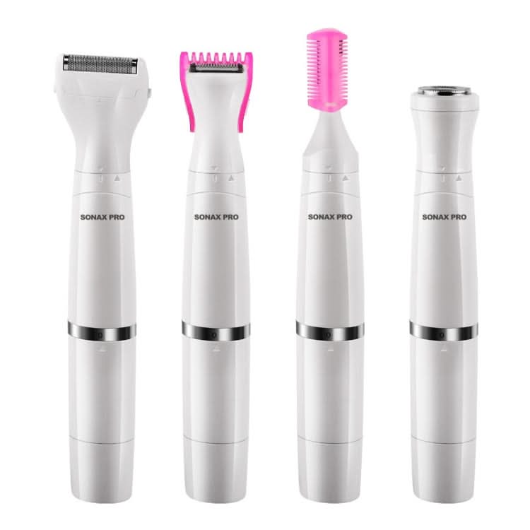 SONAX PRO SN-8933 4 In 1 Electric Women Shaver Multi-Function USB Charge Scraping Knife Hair Removal Device Reluova